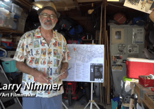 Larry Nimmer Throws a Dart at the Santa Barbara Studio Artists Tour