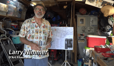 Larry Nimmer Throws a Dart at the Santa Barbara Studio Artists Tour