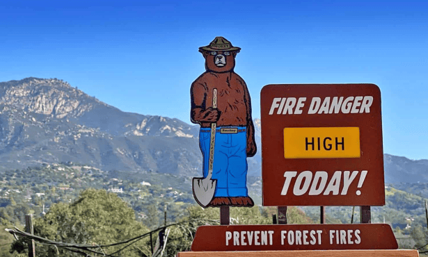 Red Flag Warning, Fire Weather Watch, and Heat Advisory Issued for Santa Barbara County