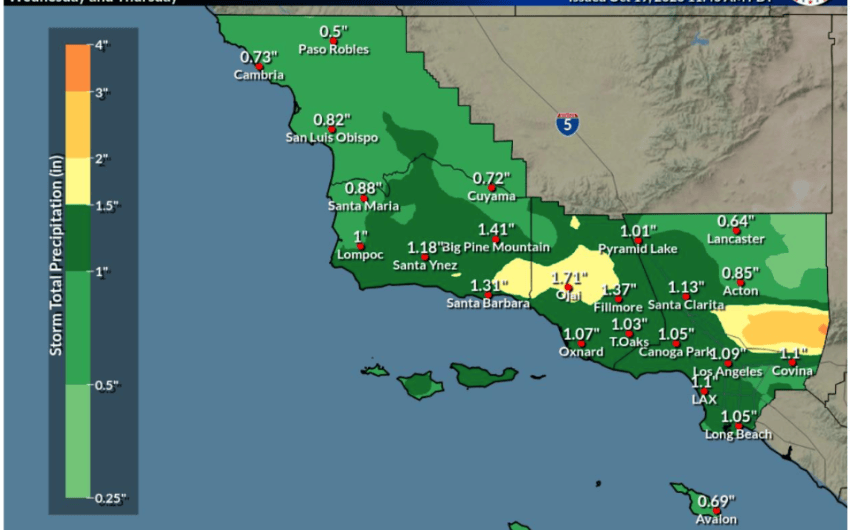 Flood Watch Issued for Santa Barbara County for Wednesday and Thursday
