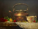 “In Full Bloom” Susan Kounanis Oil Painter at Gallery Los Olivos