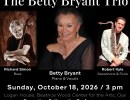 The Betty Bryant Trio in Concert