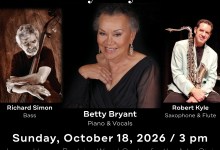 The Betty Bryant Trio in Concert