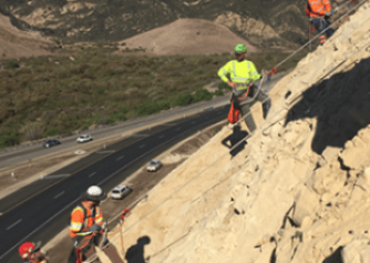 U.S. 101 Intermittent Full Closures for Rock Scaling Operation in Gaviota
