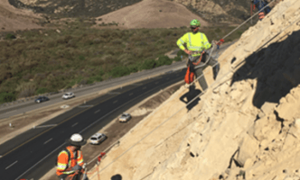U.S. 101 Intermittent Full Closures for Rock Scaling Operation in Gaviota