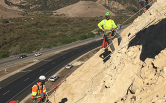 U.S. 101 Intermittent Full Closures for Rock Scaling Operation in Gaviota