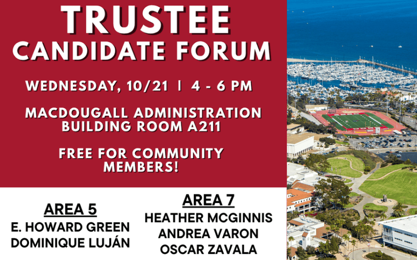 Santa Barbara City College to Host 2026 SBCC Trustee Candidate Forum