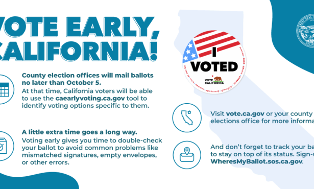 California Secretary of State Dr. Shirley N. Weber, Ph.D., Encourages Californians to Vote Early in the 2026 General Election!
