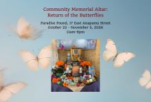 Community Altar: Return of the Butterflies!
